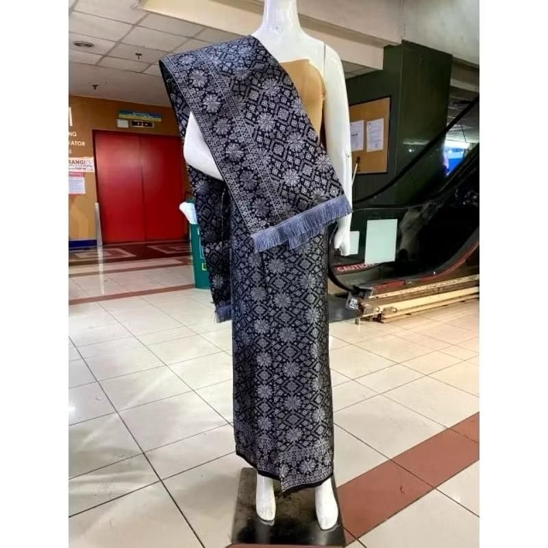 ROK SONGKET LILIT DAN SELENDANG/ROK DAN SELENDANG/ROK SONGKET TERBARU/ROK SONGKET LILIT
