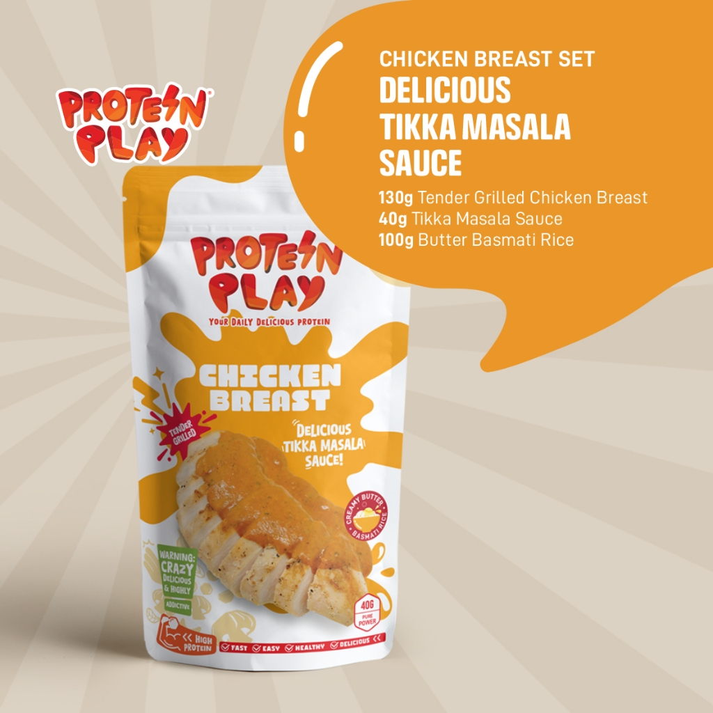 

Protein Play | Chicken Breast | Dada Ayam Tikka Masala Set