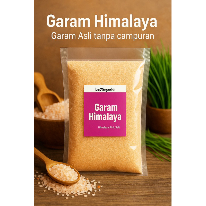 

Garam Himalaya / Himalayan Pink Salt | Garam Asli Organik