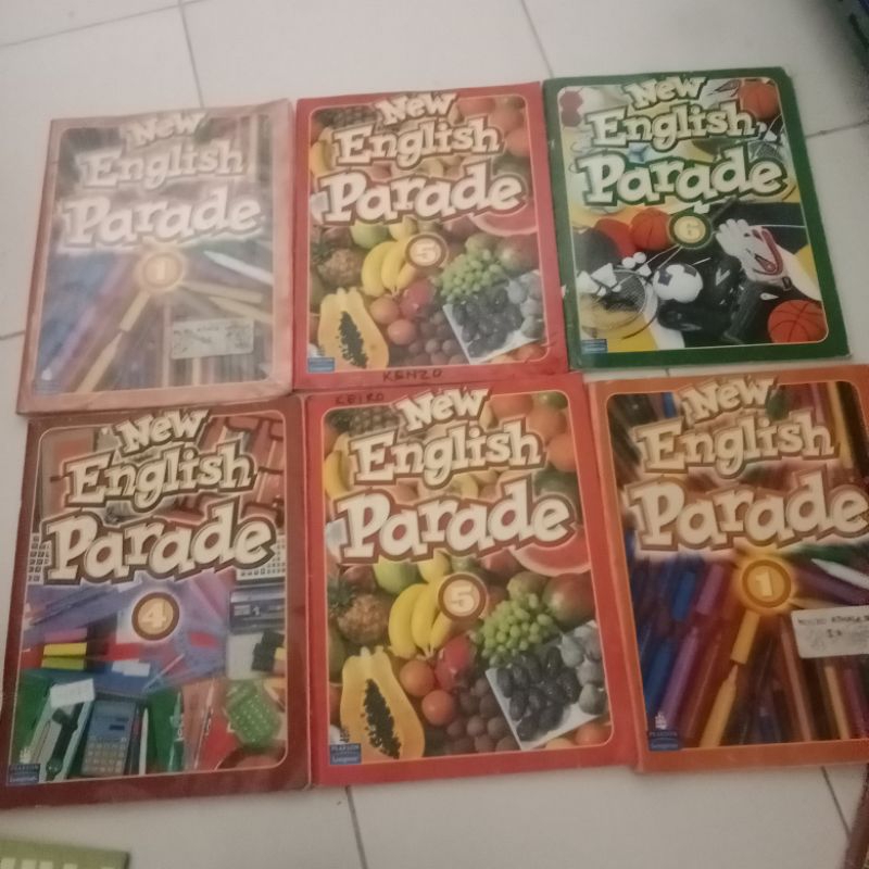 BOOK NEW ENGLISH PARADE - PEARSON LONGMAN