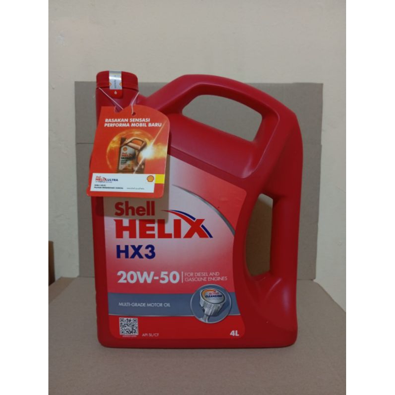 Shell HELIX HX3 20W50 FOR DIESEL 4ltr