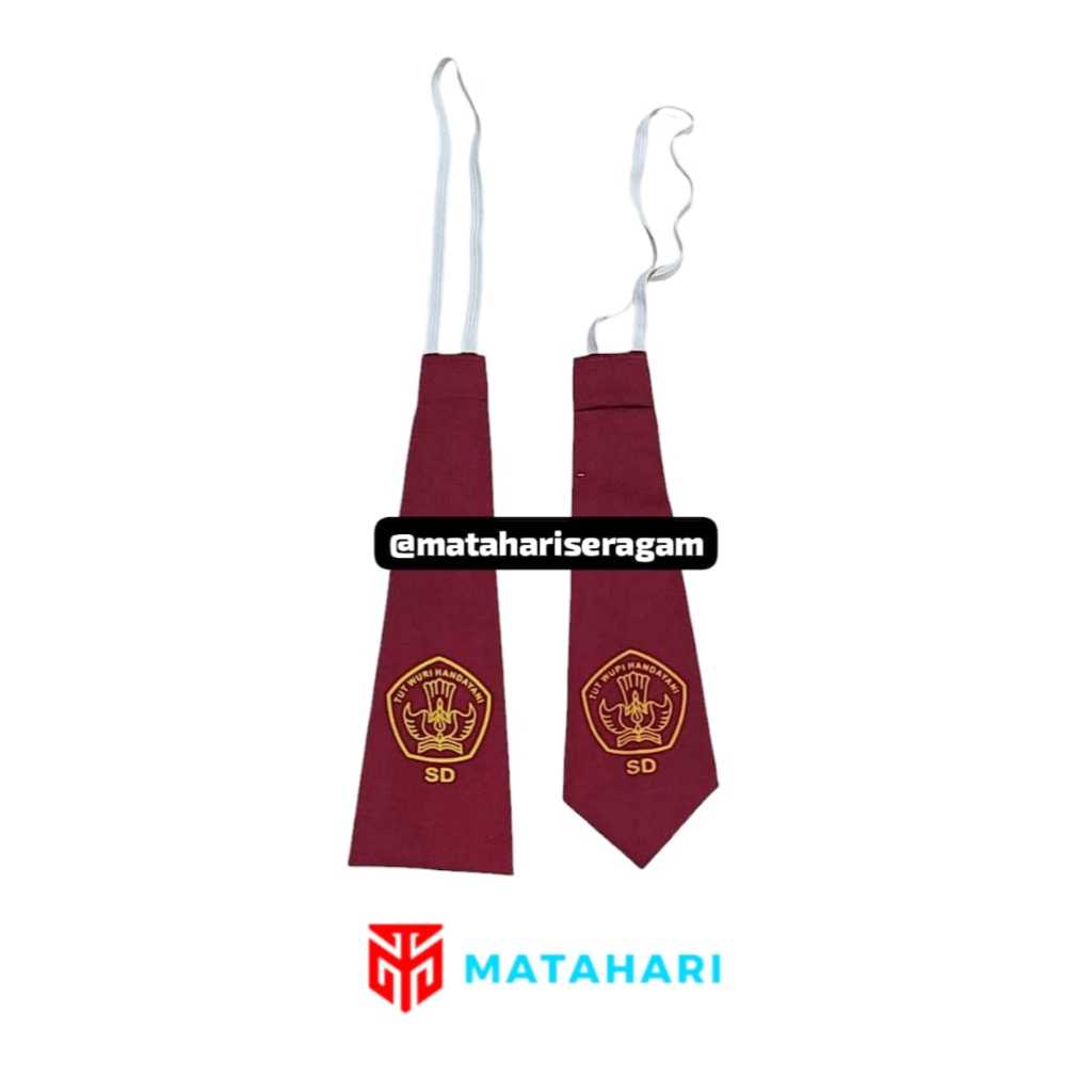 Matahari Seragam / Dasi SD Sablon / Dasi SD Polos / Dasi Sekolah