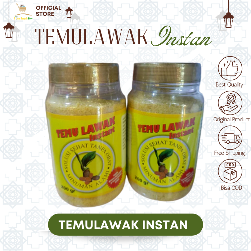 

Temulawak Instant 200 gram | Minuman Herbal Instan