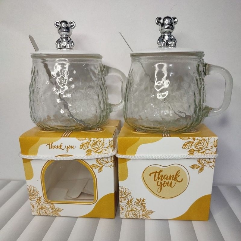 20 PCS PAPER BOX BBC KEMASAN GELAS CANGKIR MUG FREE TALI / BOX GELAS ENAMEL