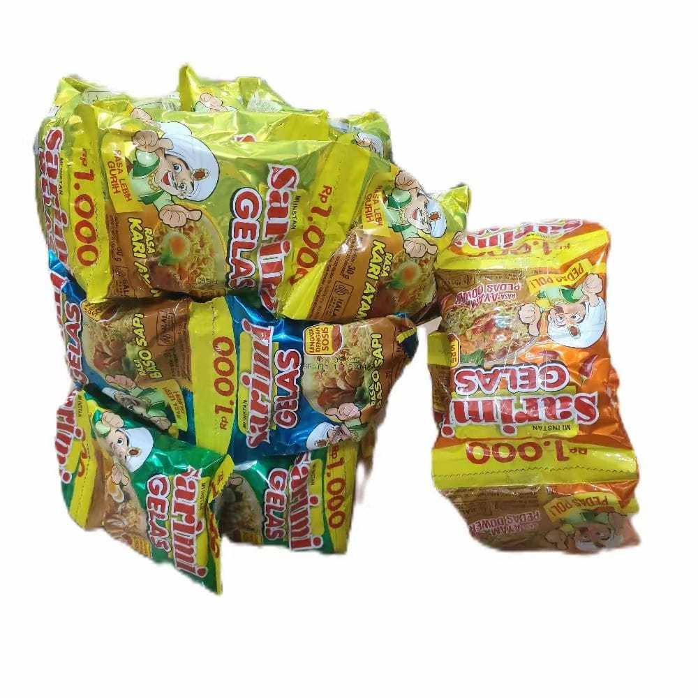 

[MS] [DAPAT 2 RENTENG] SARIMI GELAS RENTENG ANEKA VARIAN RASA Food Noodles Goreng