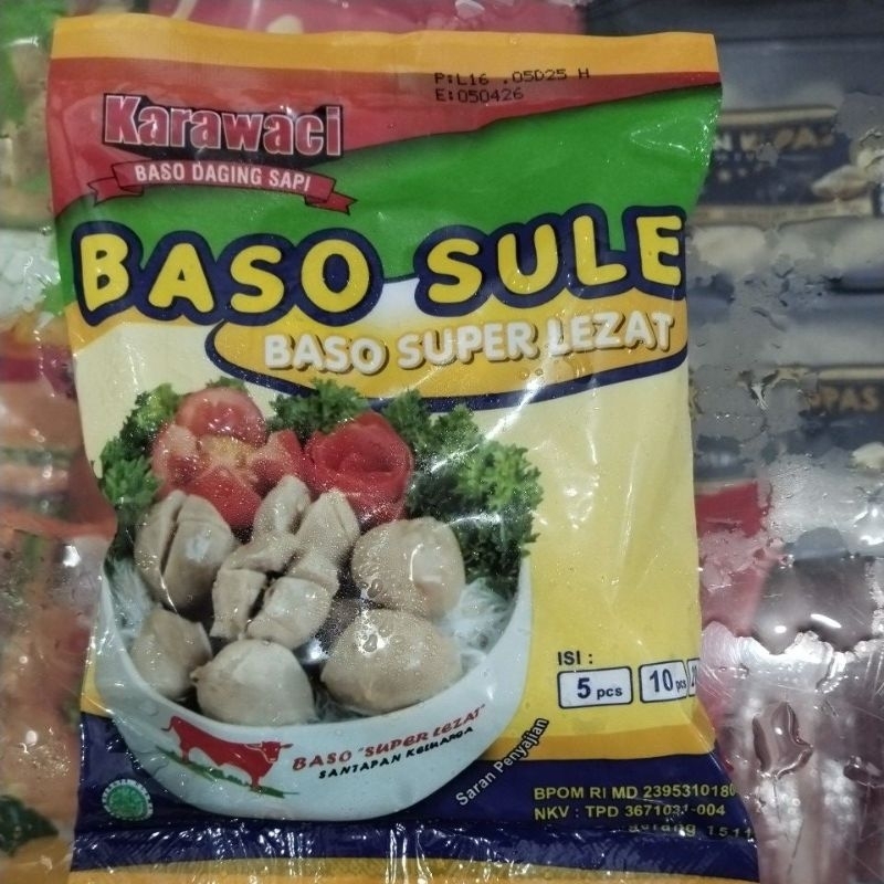 

KARAWACI BAKSO SULE ISI 10PCS