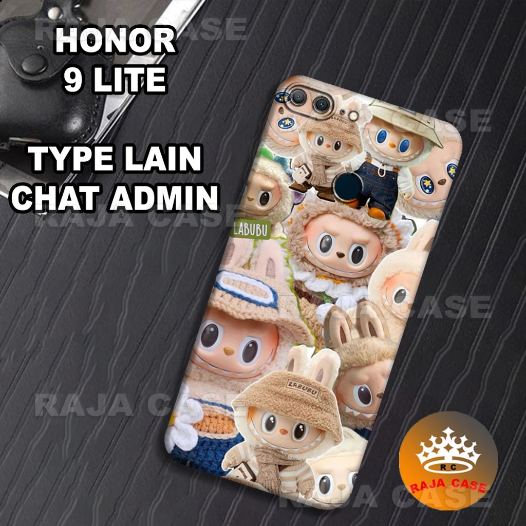 Rc1/Softase karet HONOR 9 LITE - Motif LABUBU - Case HONOR 9 LITE - Casing - Silikon HONOR 9 LITE ca