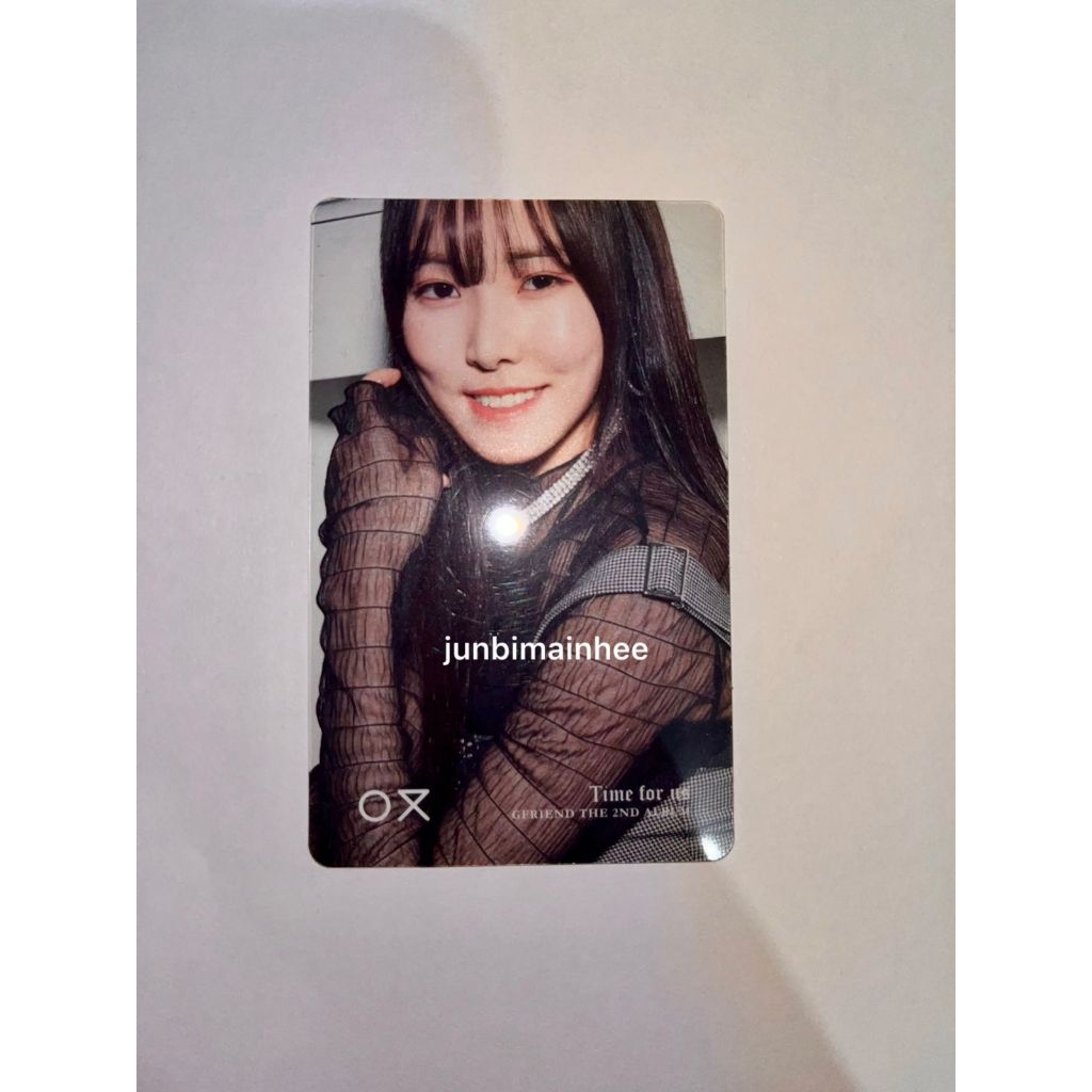 Photocard Yuju GFRIEND Time for Us 2nd Full Album