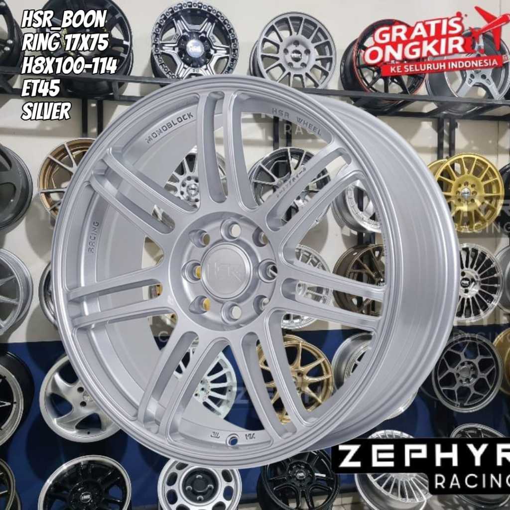 velg mobil ring 17 untuk avanza, xenia, livina , corolla, jazz, mobilio dll r17