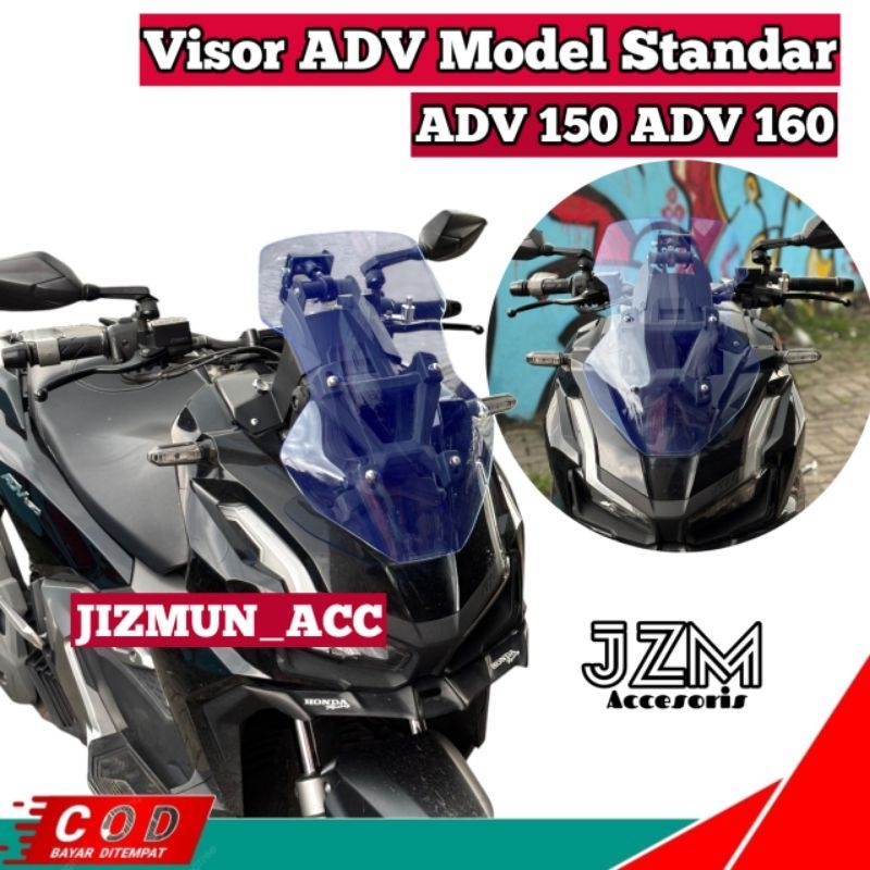 Visor Windshield Visor ADV 150 ADV 160  Pendek Model Standar Original