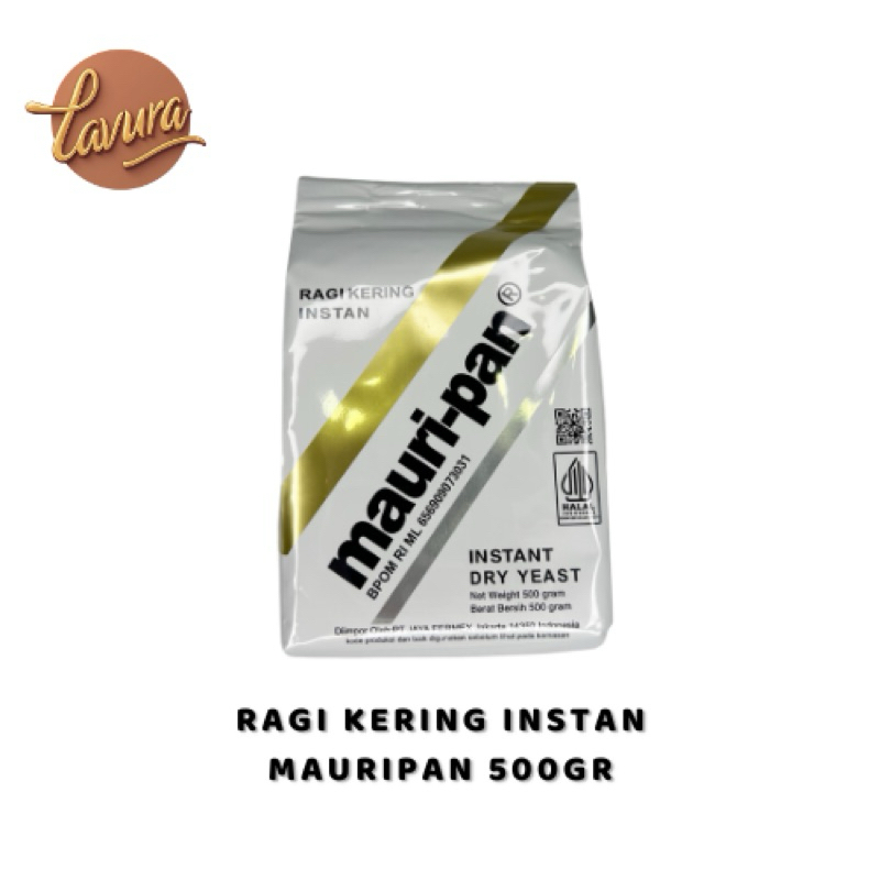

Mauripan | Ragi Kering Instan - Kemasan 500 gram
