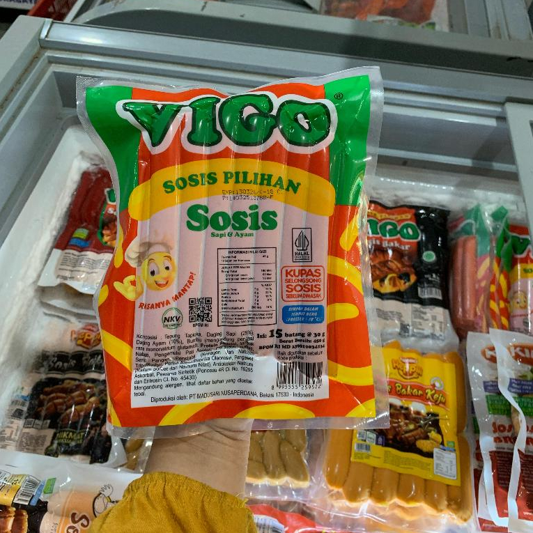

VIGO Sosis Ayam Panjang isi 15