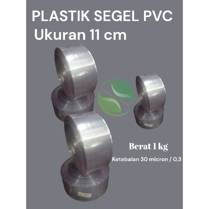 

Plastik segel PVC Shrink Film ukuran 11cm