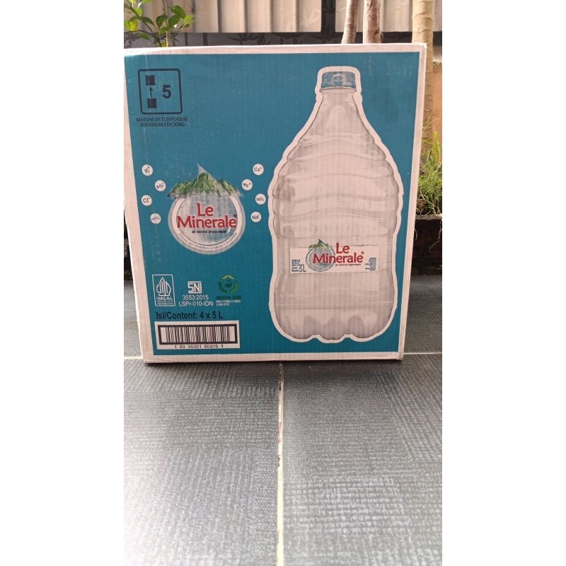 

⚡ INSTAN ⚡ (1DUS) LE MINERALE GALON 5 LITER- 100%ORIGINAL