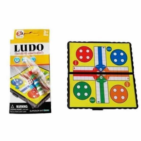 Mainan Ludo Magnet / Ludo Magnetic / Board Game