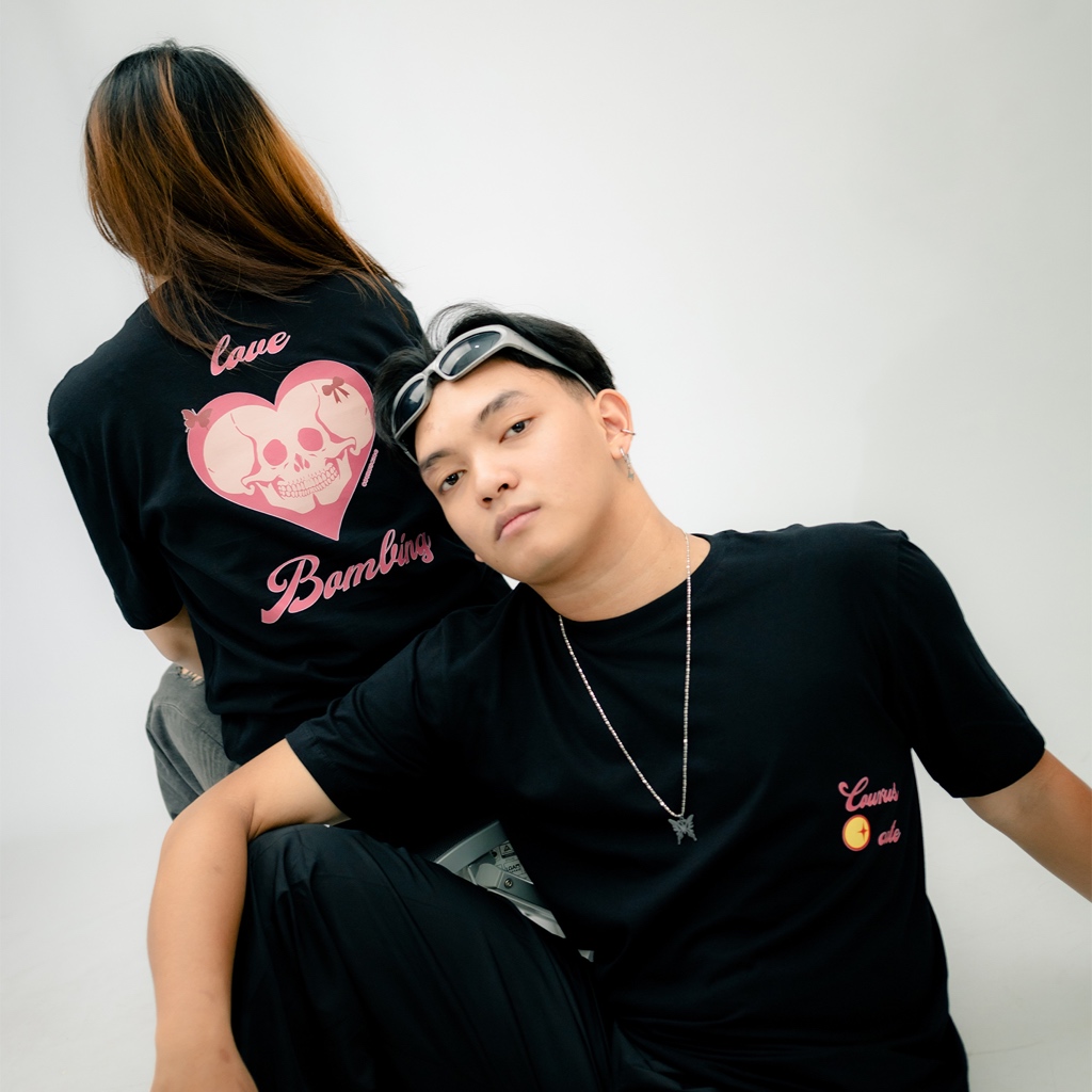 LOVE BOMBING. Couruscate T-Shirt