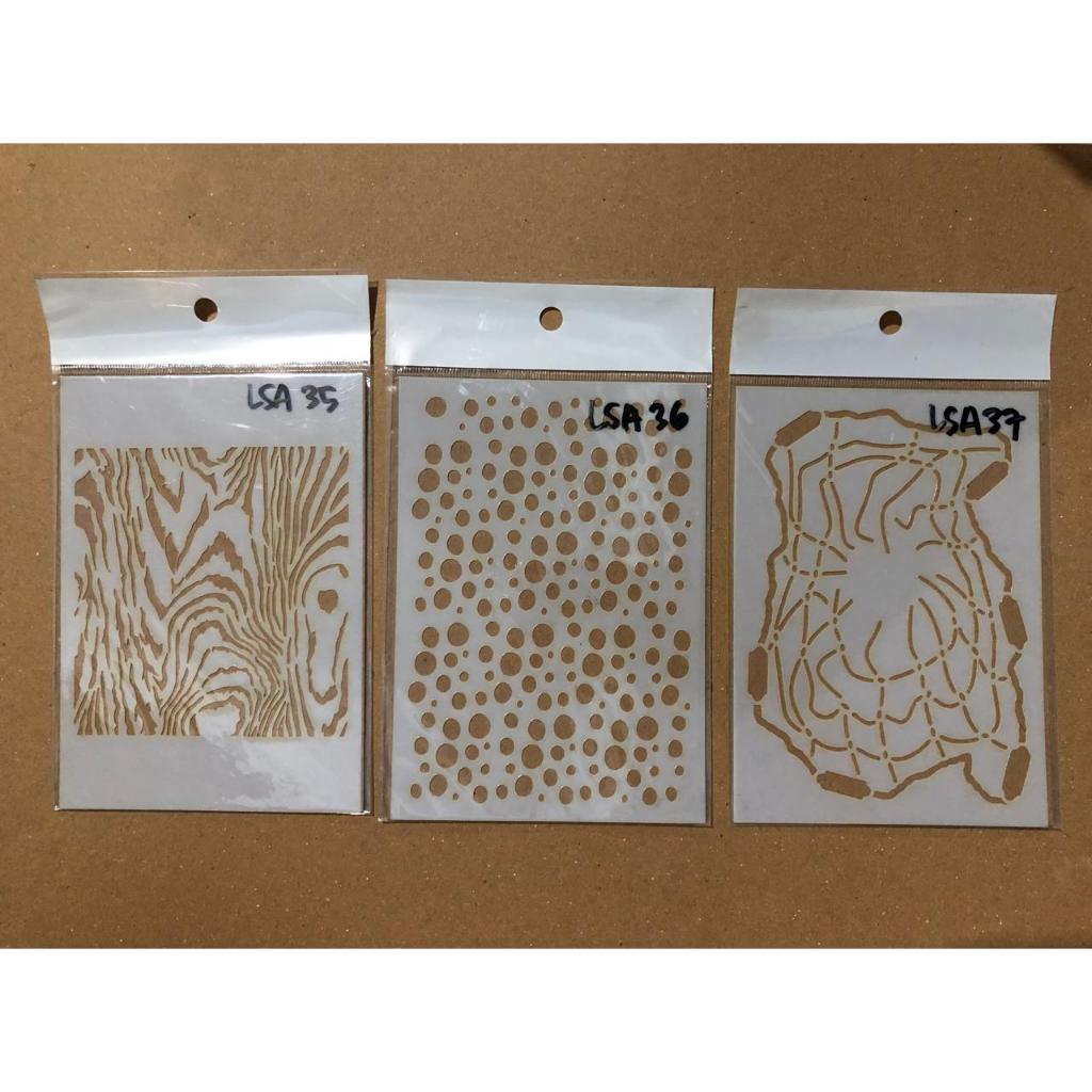 

Aneka Stencil Limited Stock Motif Pattern Abstrak Abstract untuk Airbrush Art dll Pt2