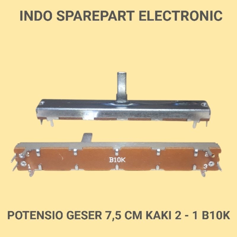 POTENSIO GESER 7,5 CM KAKI 2 - 1 B10K