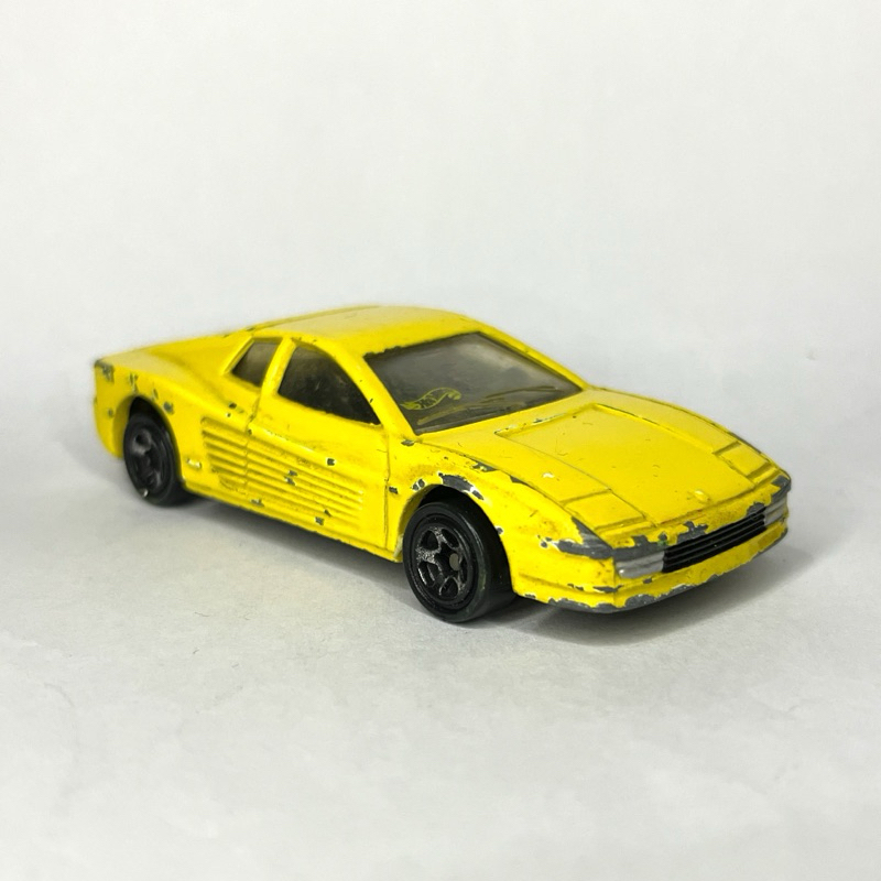 Hot Wheels Ferrari Testarossa Corgi Kuning Backpack 5-Pack Loose