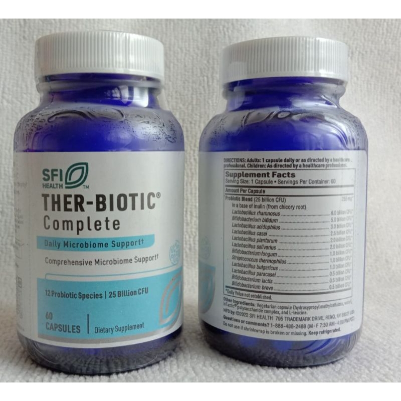 THER-BIOTIC® COMPLETE 60 Caps therbiotic probiotik mei 26
