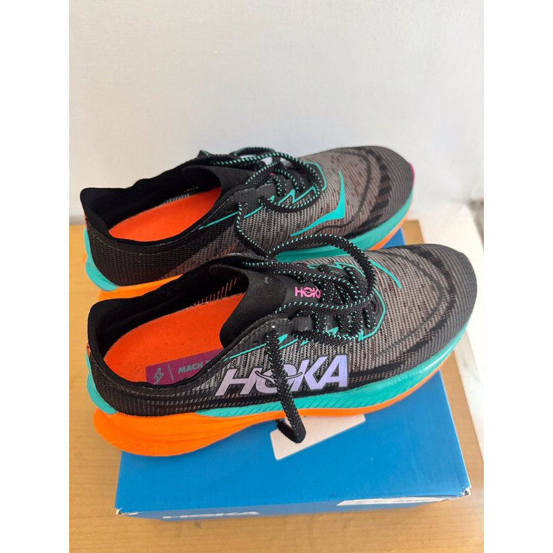 Hoka Mach X 2 Electric Aqua Womens ORIGINAL