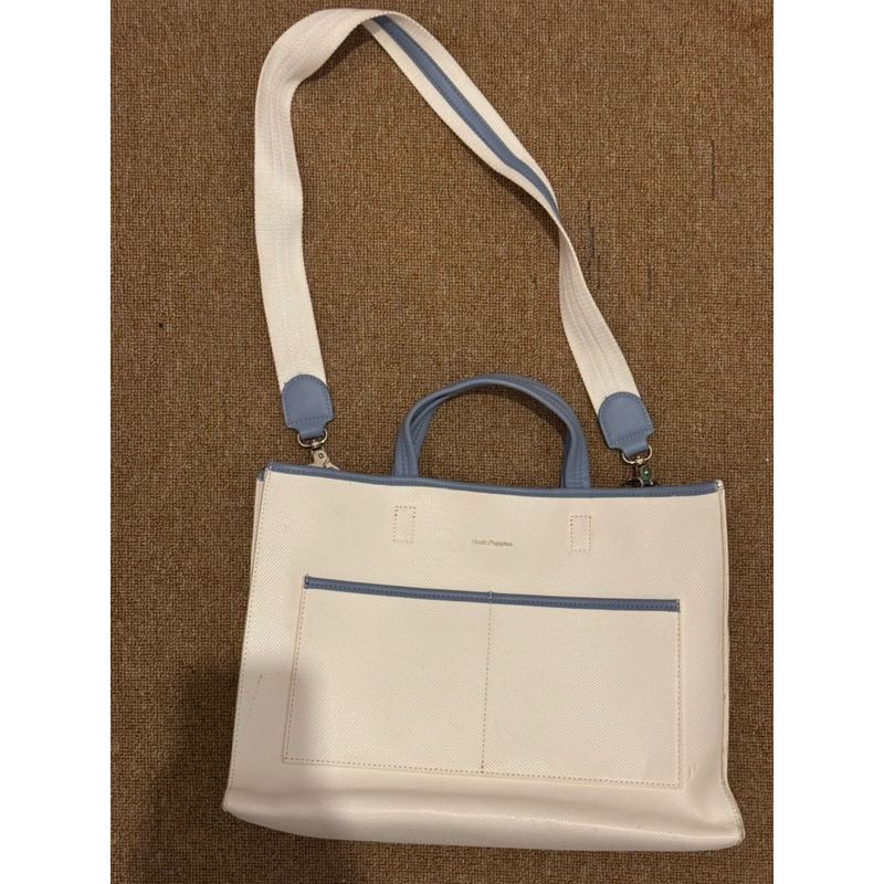 preloved hush puppies bag / totebag hush puppies / tas hushpuppies