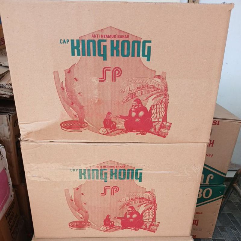 Kingkong SP Obat Nyamuk Bakar 1 Dus (Isi 60 Kotak)