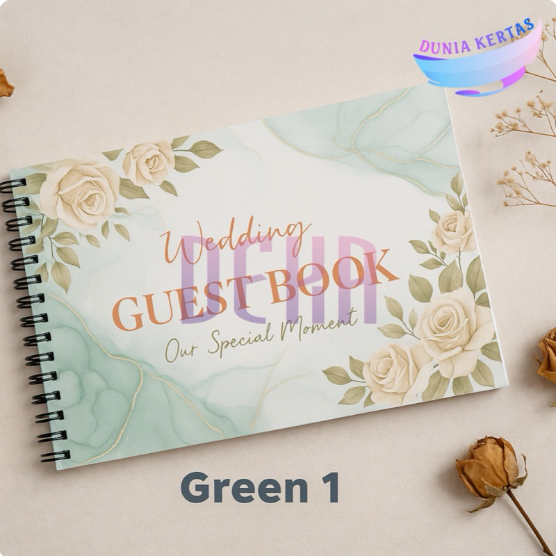 

Terbaru Buku Tamu Pernikahan – Elegan & Mewah untuk 300 Tamu