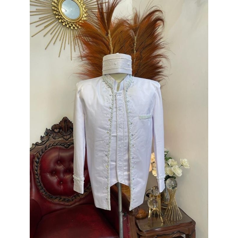 Beskap Pengantin Pria / Baju Pengantin Pria / Beskap Pengantin Mutiara