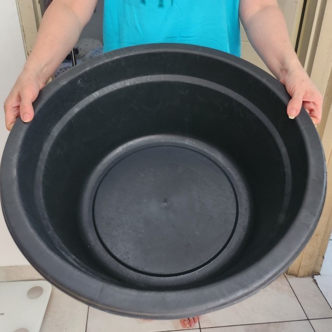 Berkualitas GROSIR  GROSIR Baskom Bak Karet 24 JUMBO ANTI PECAHBak KaretEmber Jumbo