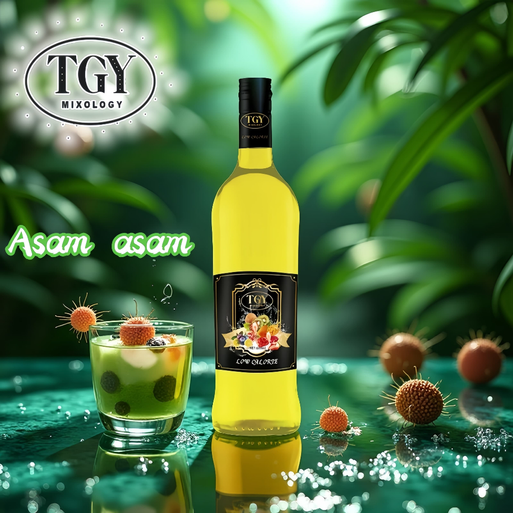 

TGY MIXOLOGY Sirup Cair Konsentrat Minuman Airsick - HALAL - 750 mL - Soursop Syrup