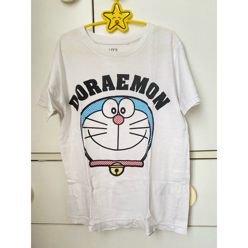 Preloved Kaos Uniqlo Doraemon Size 130