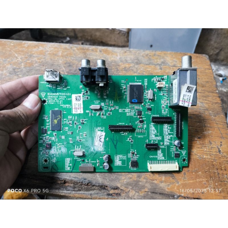 mainboard optical in HDMI AUX dvd home theater lg DH6340F
