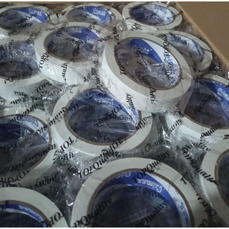 

DOUBLE TAPE PUTIH 1 INCH PRIMEE