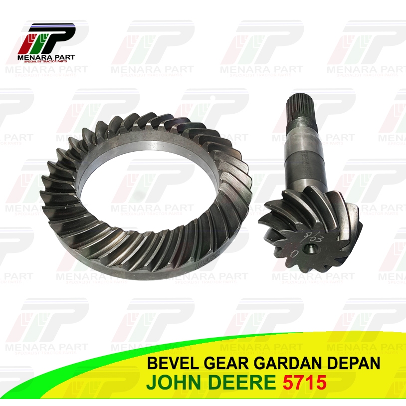 RE271380 BEVEL GEAR ATAU PINION GEAR GARDAN DEPAN JOHN DEERE 5715