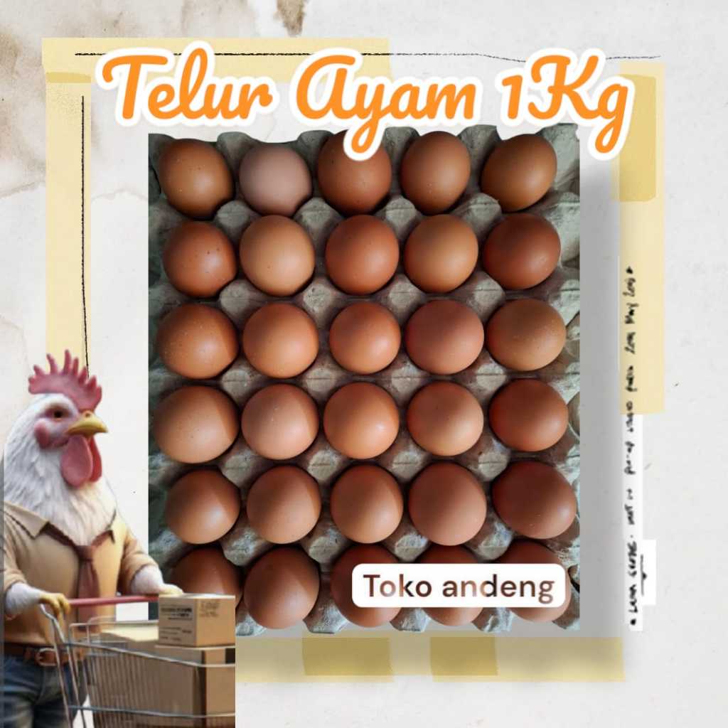

TELUR AYAM NEGERI FRESH PER KG
