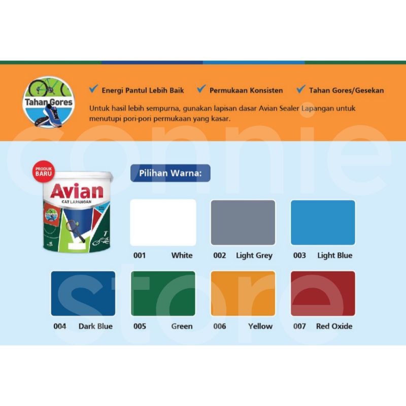 CAT LAPANGAN OLAHRAGA 5KG + Pasir cat lapangan voli basket pingpong bulutangkis lapangan olahraga in