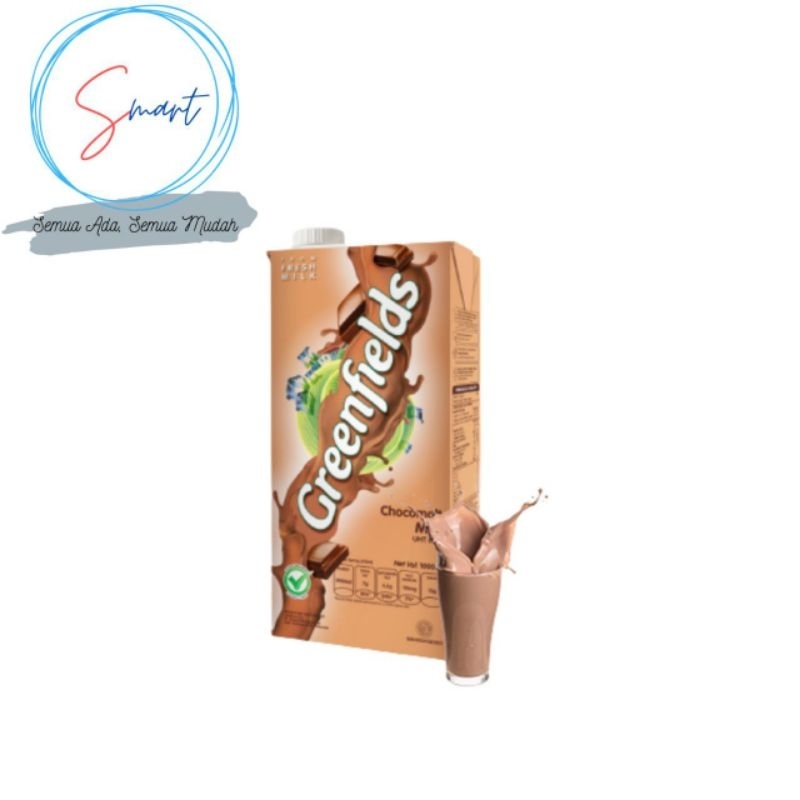 

GREENFIELDS 1 Liter Susu UHT Choco Malt 1Liter Coklat