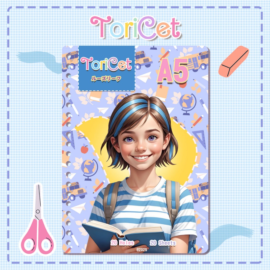 

Loose Leaf / Kertas Binder A5 Toricet - Cet 04 NEW 2025 (Pembatas)