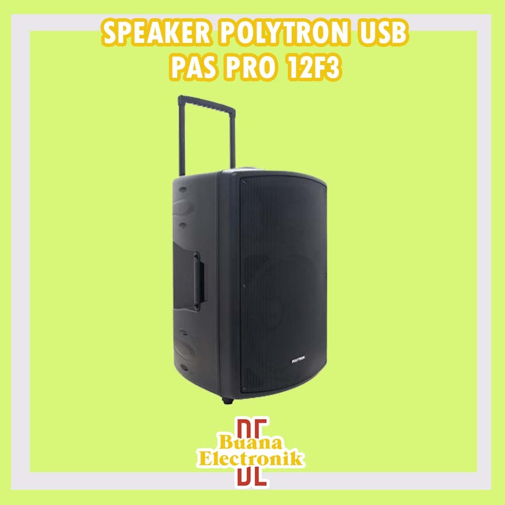 SPEAKER AKTIF BLUETOOTH POLYTRON PAS PRO 12F3 ORIGINAL