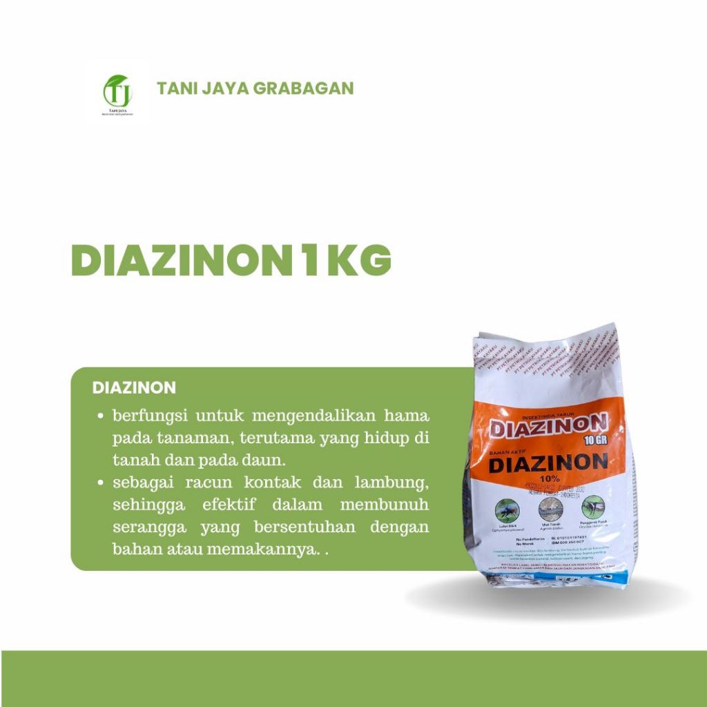 INSEKTISIDA DIAZINON 1 KG
