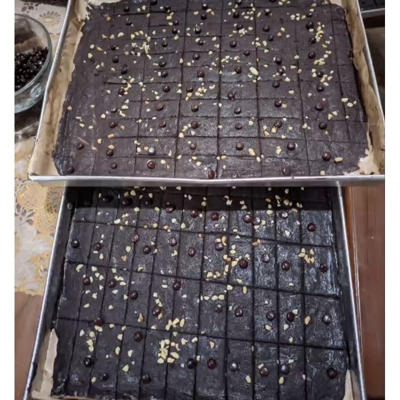 

brownies crispy coklat