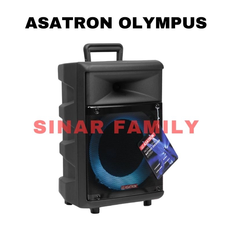 SPEAKER PORTABLE ASATRON OLYMPUS 8 IN ORIGINAL