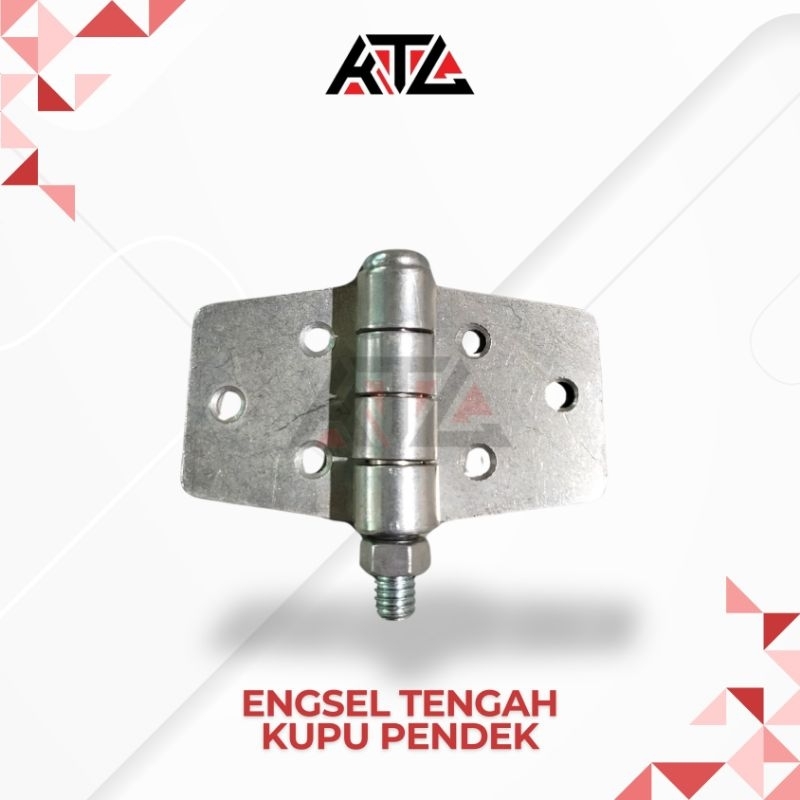 (promo) Engsel tengah Kupu pendek | engsel Henderson | engsel pagar | aksesoris pagar pintu lipat