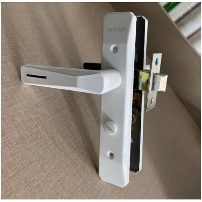 kunci pintu kamar mandi aluminium & PVC complete set