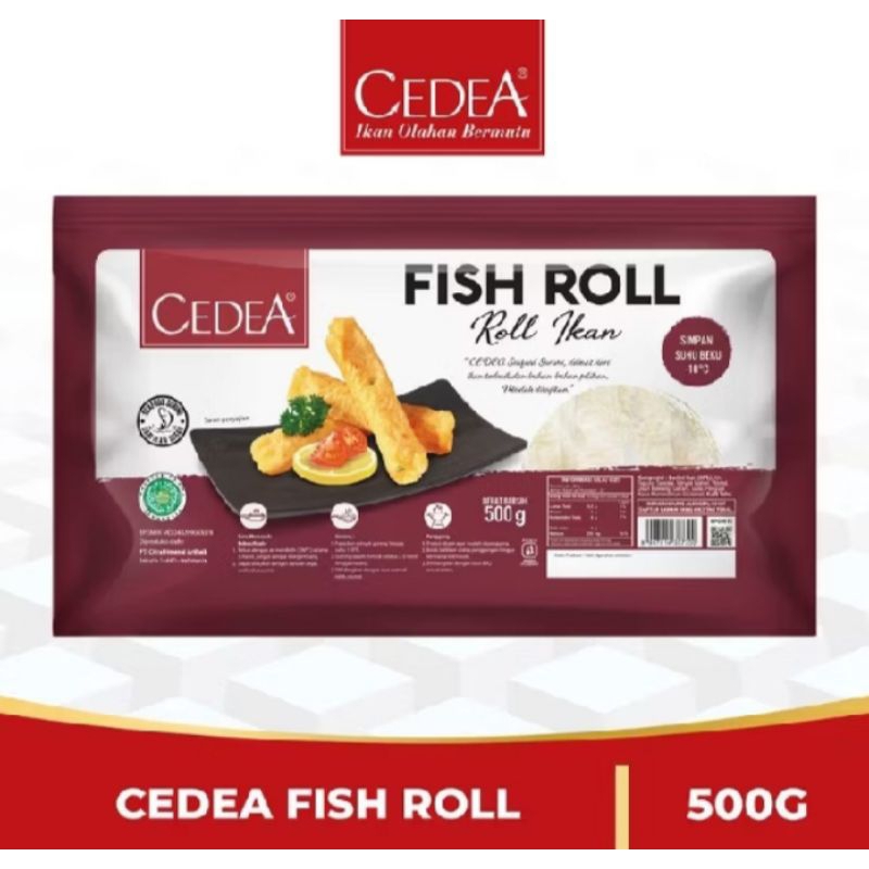 

FISH ROLL ORIGINAL 500 GRAM /CEDEA