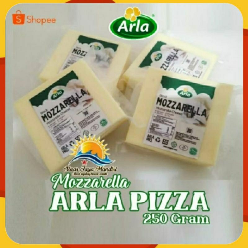 

Mozzarella Arla Pizza 250 Gram Repack Murah Stretch Kualitas Premium