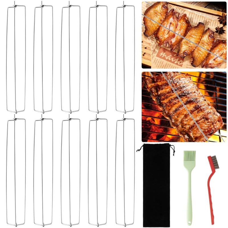 Tusuk Sate Besi - Cocok Di Rumah Bisa Dicuci Besi Stenlis 304 Alat Tusuk Sate Premium Terbaik