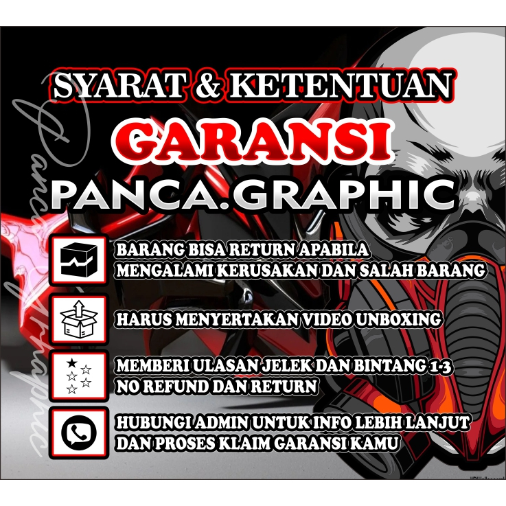 Denting Mas Terang Decal Stiker Wr 155 Biru Hitam Simpel Keren Motif