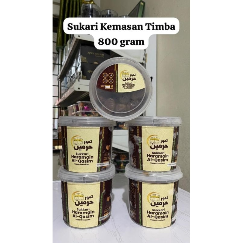 

Kurma Sukari Haramain Al Qasim 800gram | super premium